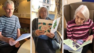 Stirlingshire care home given Christmas cards by French schoolchildren